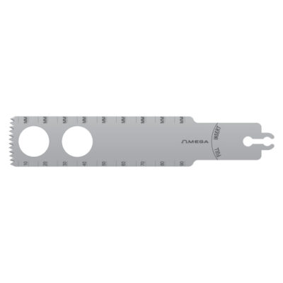 100.0 MM X 25.4 MM X 1.24 MM Large Bone Sagittal Blade - Stryker Style Hub - OOS-918