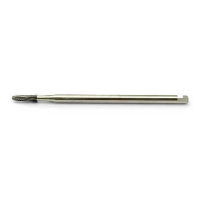 Omega S1703L-51N Tapered Side Cutting Surgical Bur with J-Notch